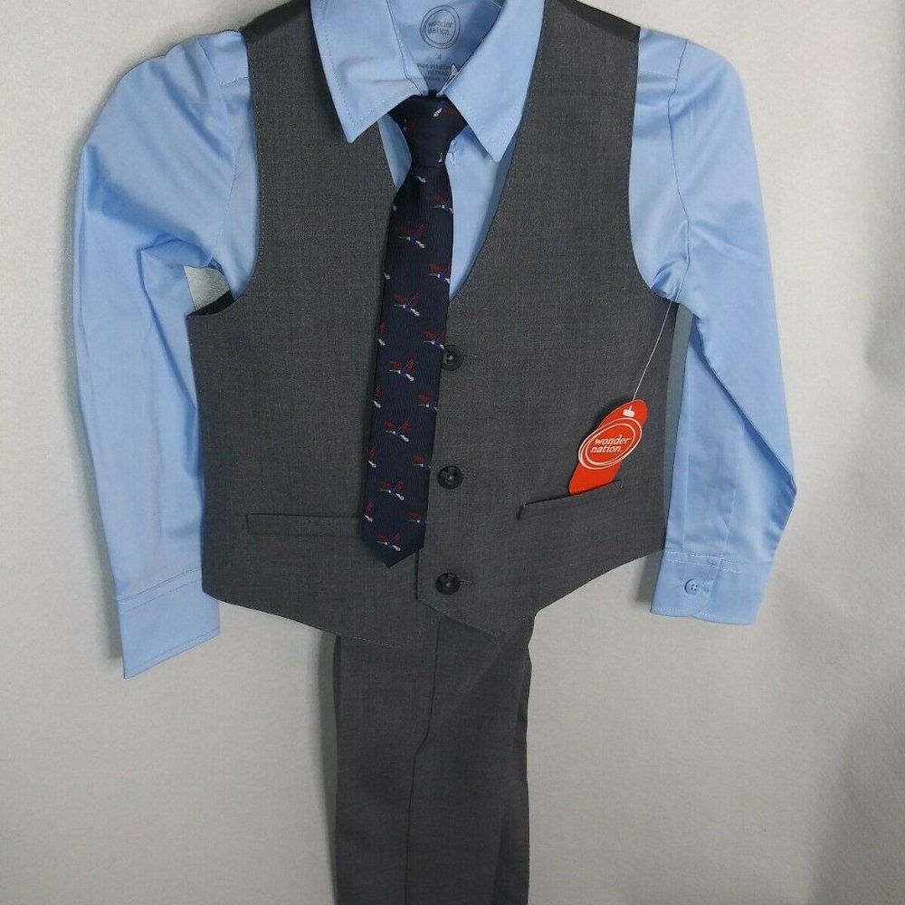 Wonder Nation Boy' s Size 4 Blue